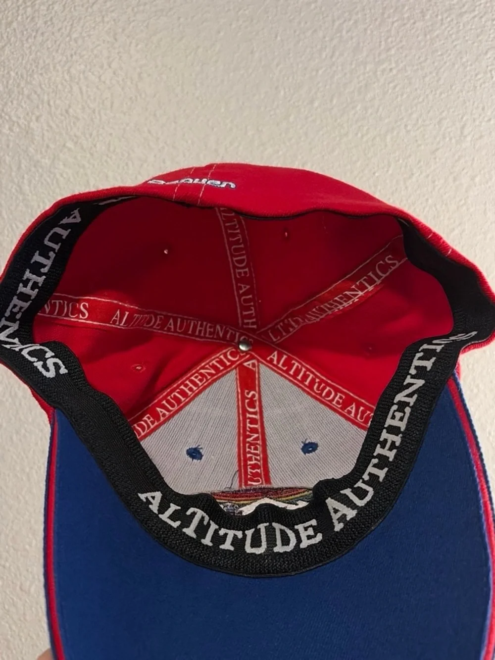 Blue & Red Team Logo Cap